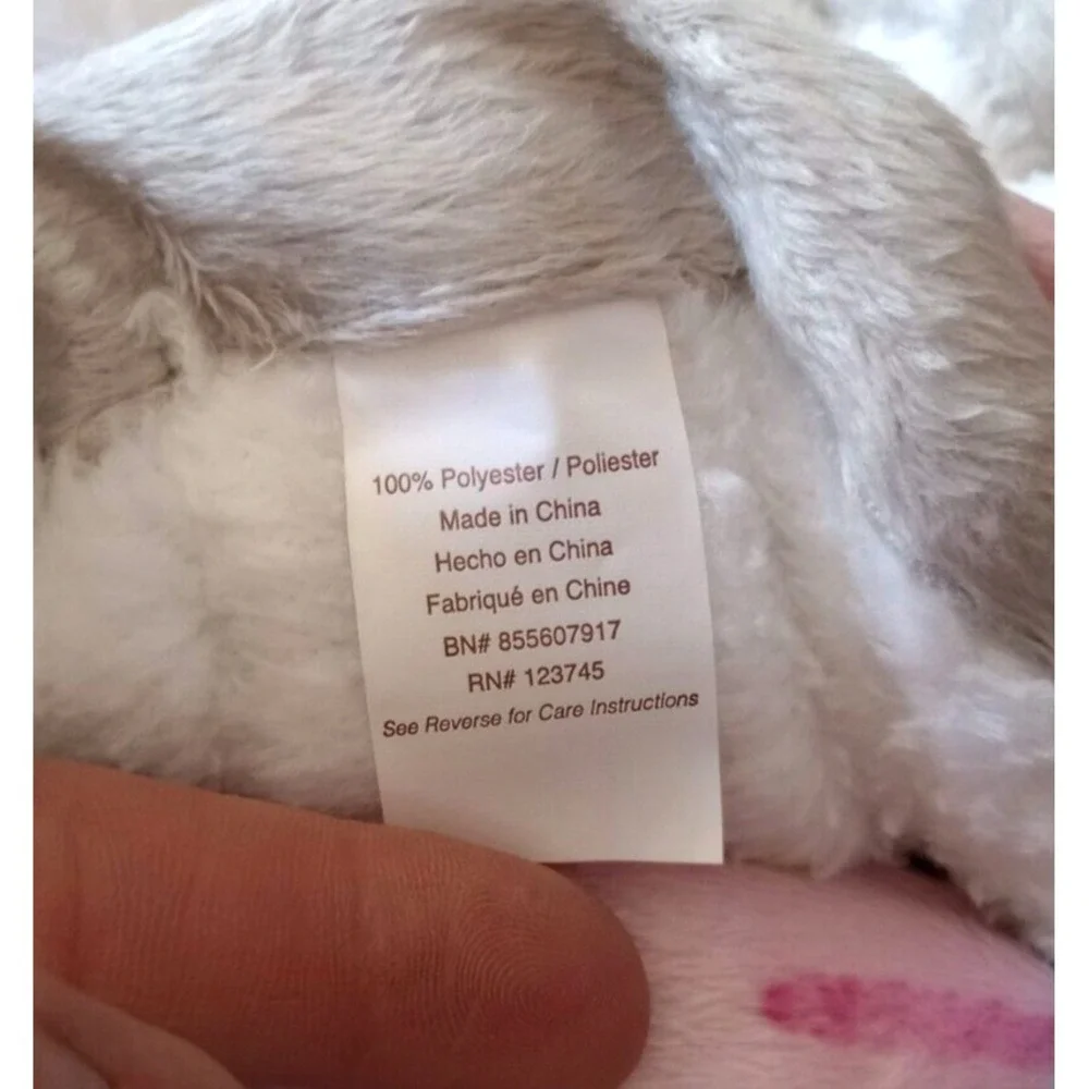 Baby Girl Ballerina Dancers Plush Blanket White Sherpa Pink‎ Stars Soft 123745